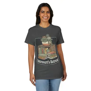 Introvert's Retreat T-Shirt — Cozy Book Lover Graphic Tee