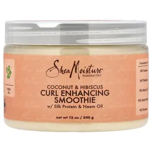 SheaMoisture Curl Enhancing Smoothie, Coconut & Hibiscus, 12 oz (340 g)
