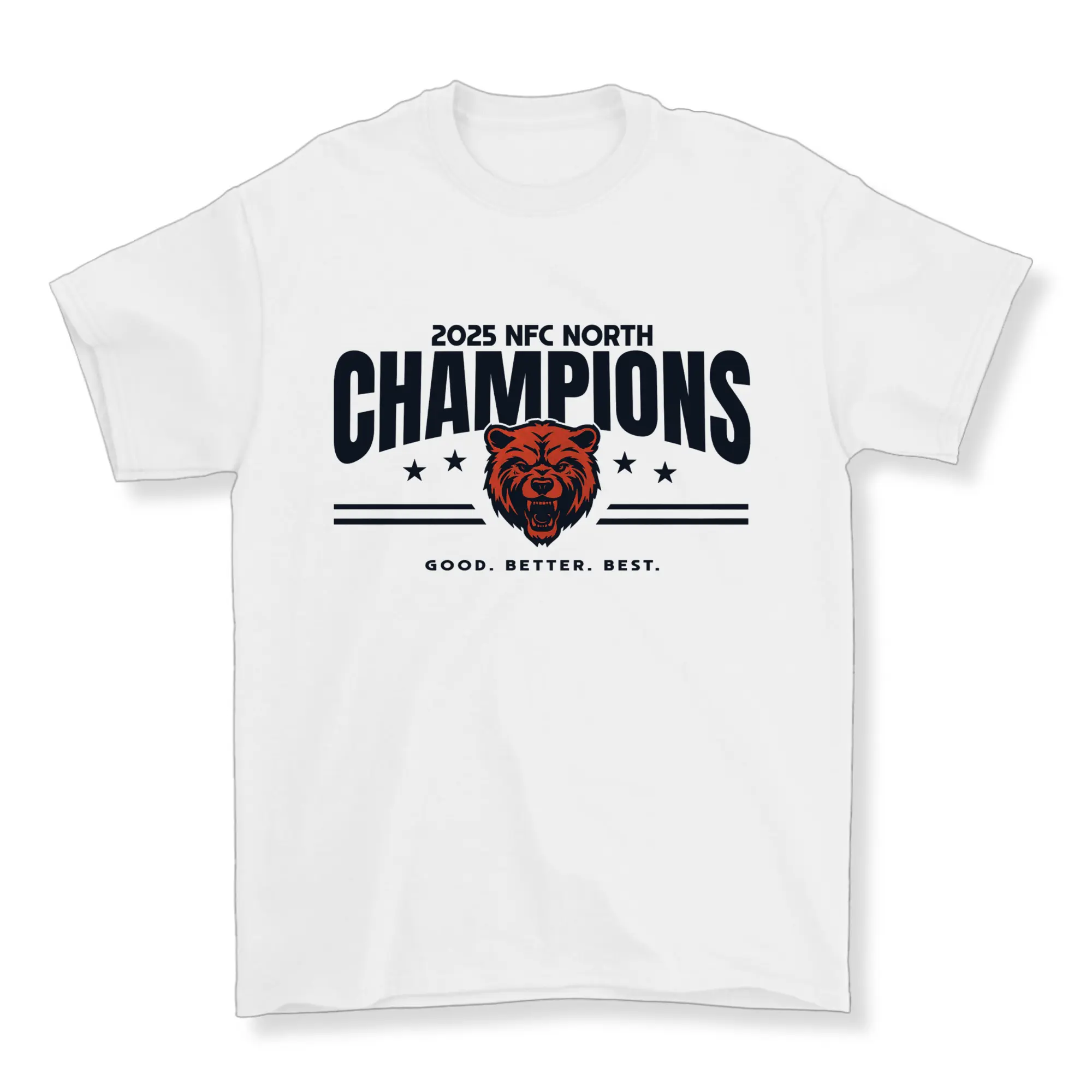 NFC North Champions Football Sports Graphic T-Shirt, Fan Gift Tee, Game Day Streetwear Top, Casual Menswear Womenswear