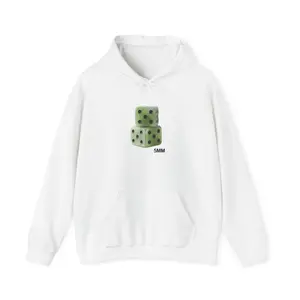 Green Dice Stack Hoodie | 5MM Dice Illustration