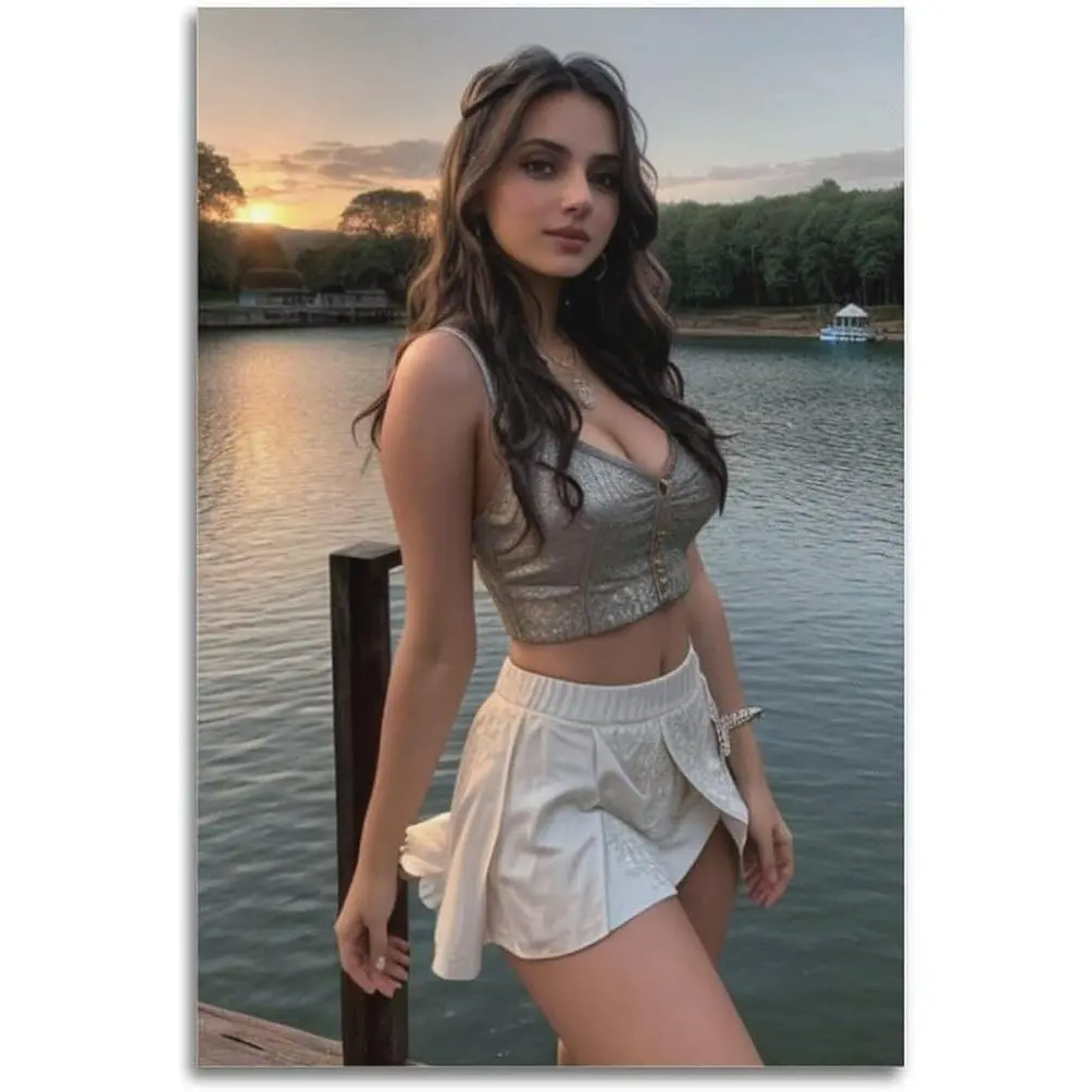 No Framed, Dafne Keen Famous Female Star Sexy Poster