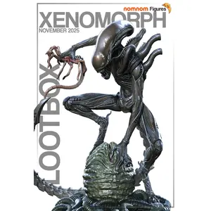 Unpainted Nom Nom Xenomorph