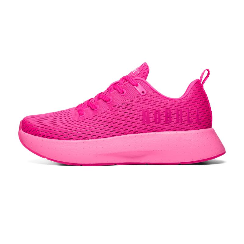 NOBULL Women's Journey Shoe in Neon Pink - Running Sneaker, Walking Footwear
