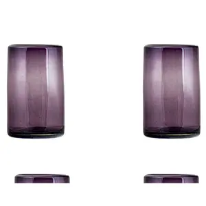 10 Strawberry Street Morado Mexican Glassware, Hiball