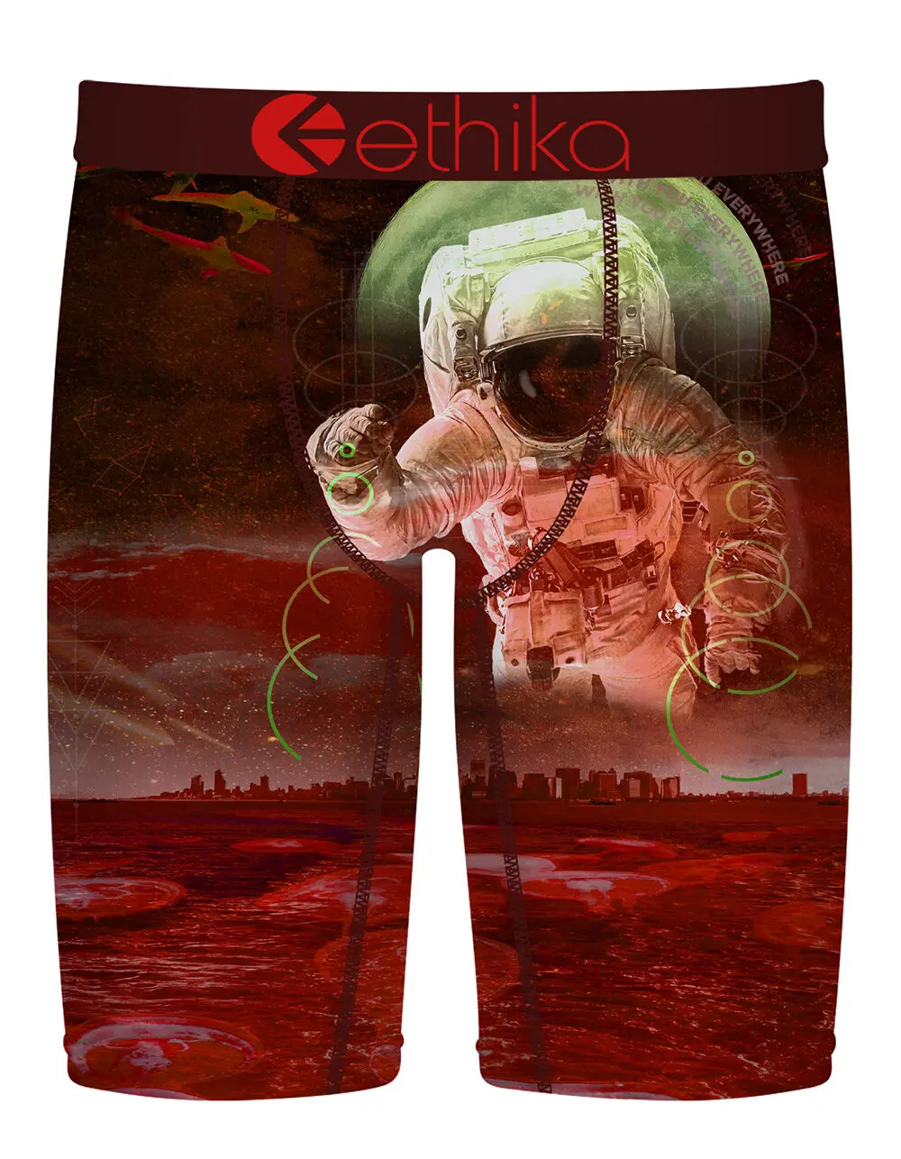 ETHIKA Crimson Orbit Staple Mens Boxer Briefs