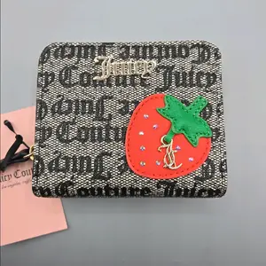 Juicy Couture Women's Wallet Multicolor, card holder, zipper