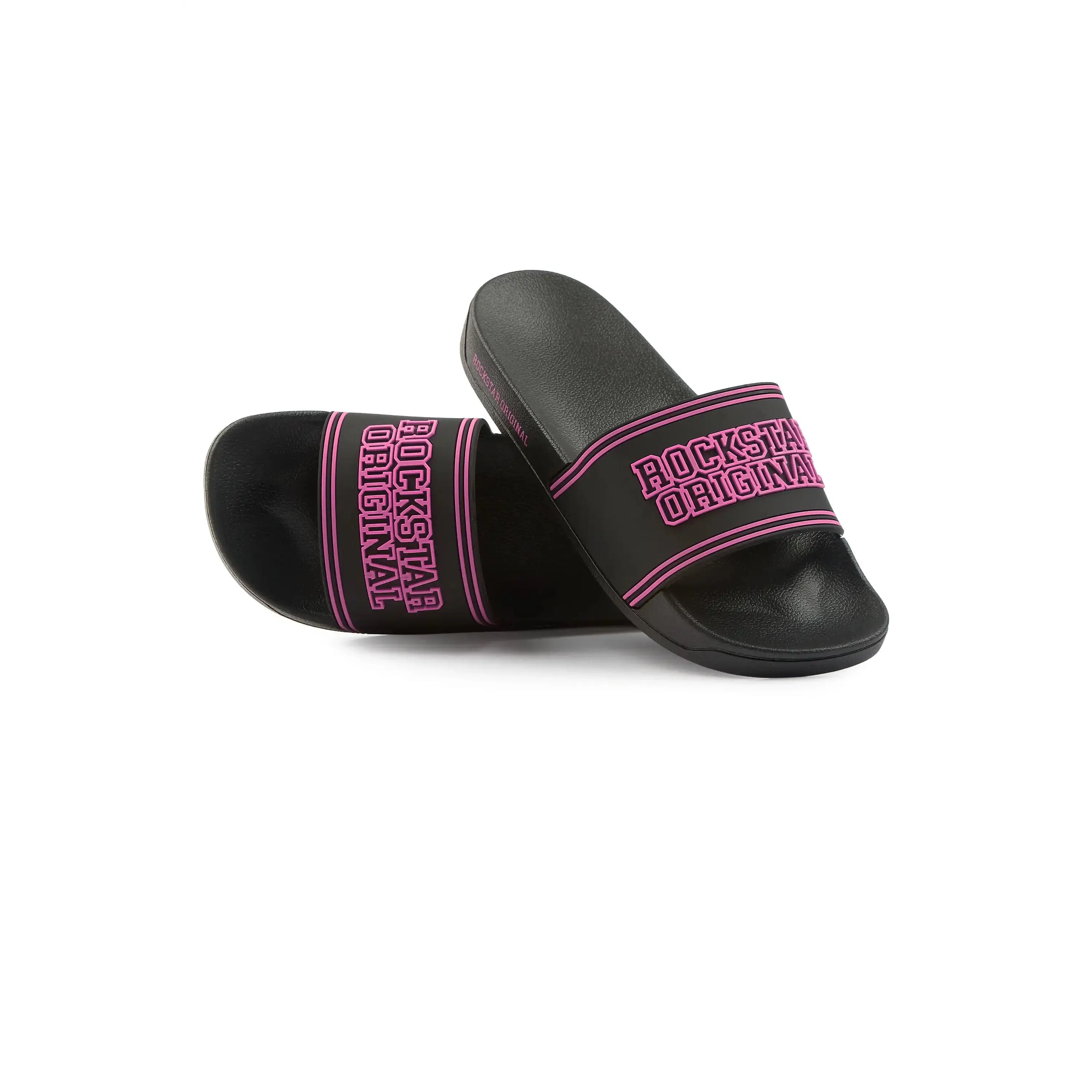 Lake Black/Pink Graphic Slides Lake Black/Pink Graphic Slides