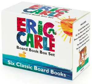 Eric Carle Six Classic Board Books Box Set by Eric Carle||Eric Carle [Paperback Book]