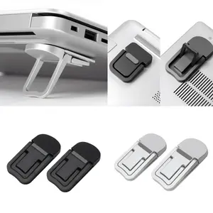 2pcs laptop stands mini portable keyboard feet adjustable laptop stand