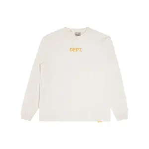 Gallery Dept. Logo Long-Sleeve Cream (men) by StockX