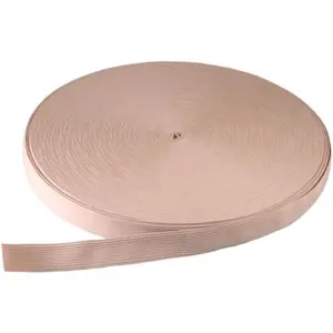 Solid Pointe Shoe Elastic – 5 Yards, 3/4" Wide – Universal Pink Ballet Elastic for Pointe Shoes & Costume Straps