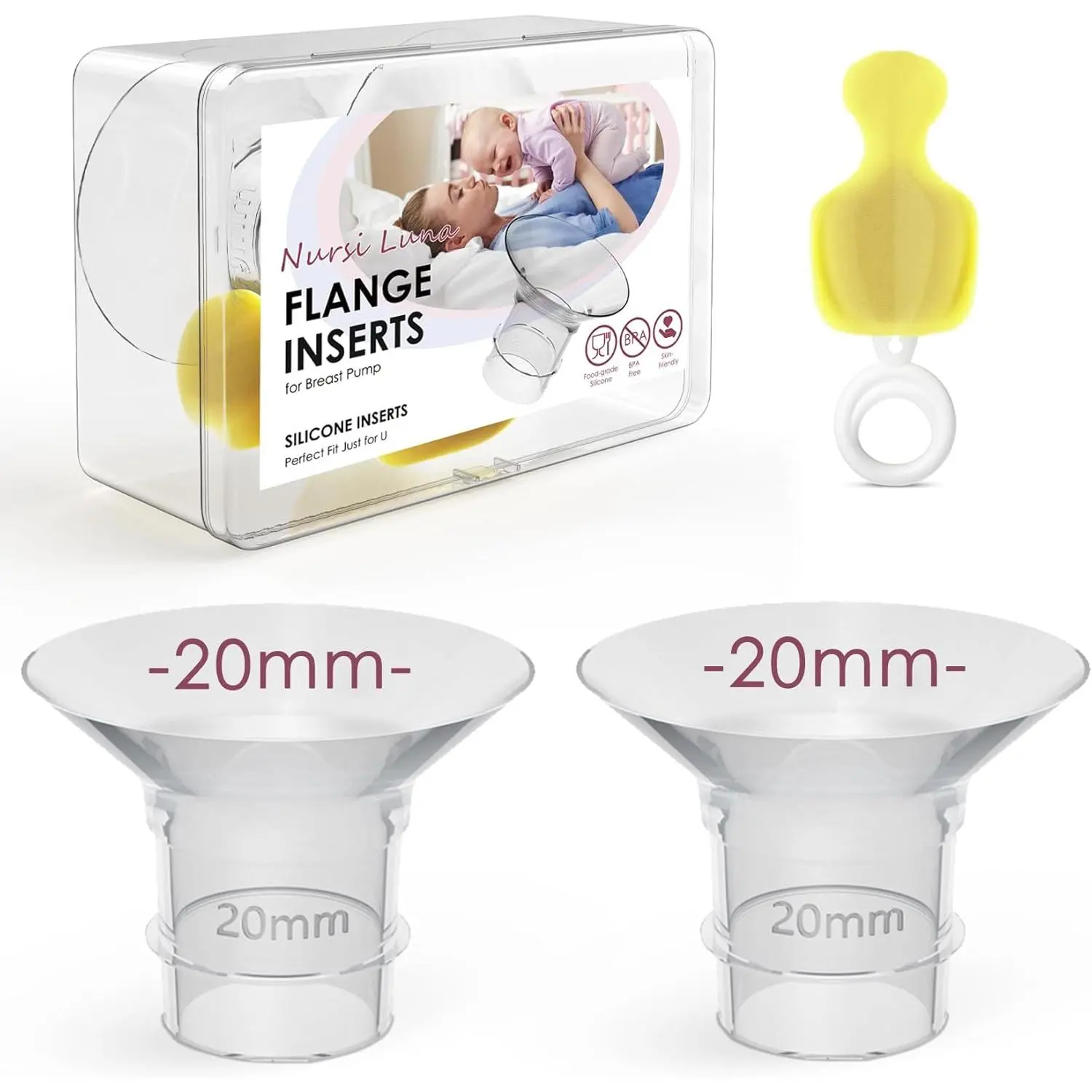 20 mm 2 PCS for 24 mm shields