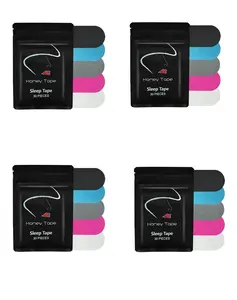 Mouth Tape for Sleep - Breathable Soft Cotton Material for Improved Sleep - Easy to Use - 30 Pcs Supply - Pink Snoring Relief Sticker Snoring Solution mouth tape