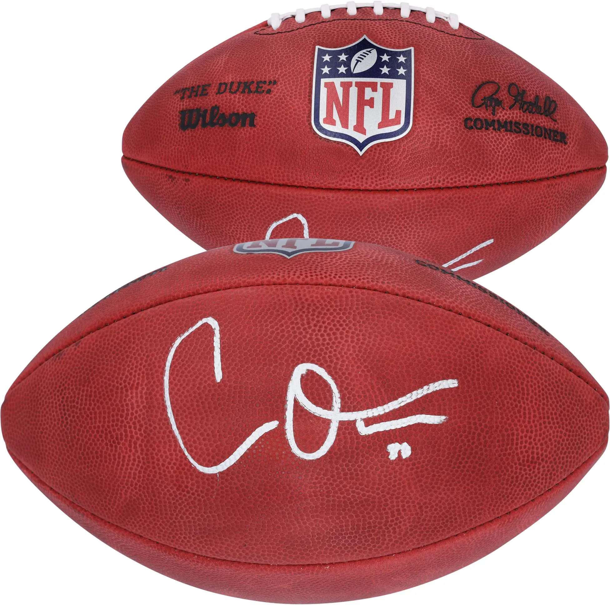 Cade Otton Tampa Bay Buccaneers Autographed Duke Full Color Football - Fanatics Authentic Certified