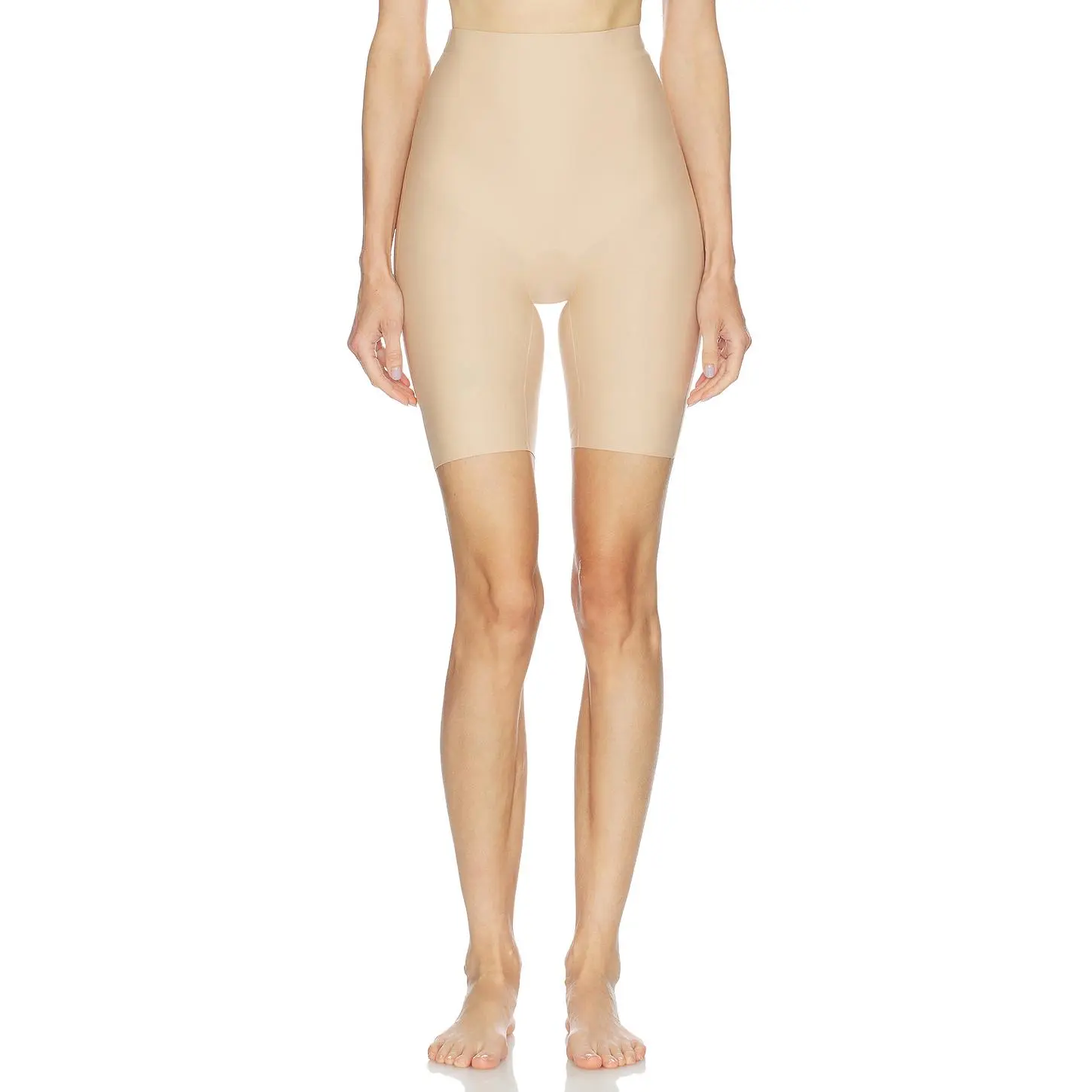 Knix High Rise Shaper Shorts in Warm Sand