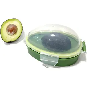 Avocado Keeper Avocado Saver Holder Food Crisper Storage Box Fruit Keeper Avocado Keeper Storage container-Keep Your Avocados Fresh for Days