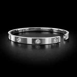 Screw Bracelet | Stainless Steel | Silver & Gold | Small & Large