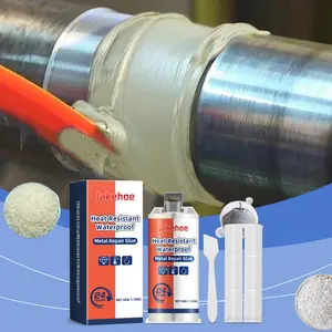 Metal Repair Glue Cast Iron Cement Stainless Steel Copper Aluminum Ab Glue Waterproof, Durable Metal Bonding Agent