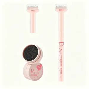 3-in-1 Eyelash Stamp & Eyeliner Pen, Lower Lash Stamp with Ultra Fine Tip, Waterproof Quick-Drying Eye Makeup