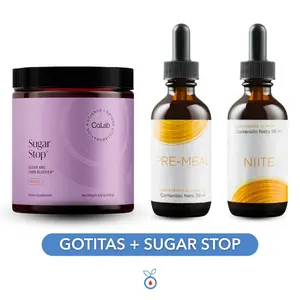 Balance Kit – Sugar Stop + Pre-Meal & Niite Drops for Daily Wellness Routine Cravings Reduction Digestion Support Dietary Supplement