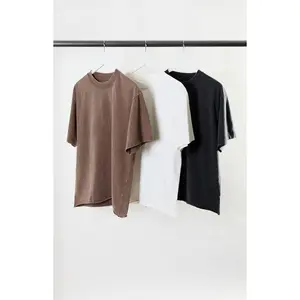 Pacsun Men's 3 Pack Solid Color Cropped T-Shirts