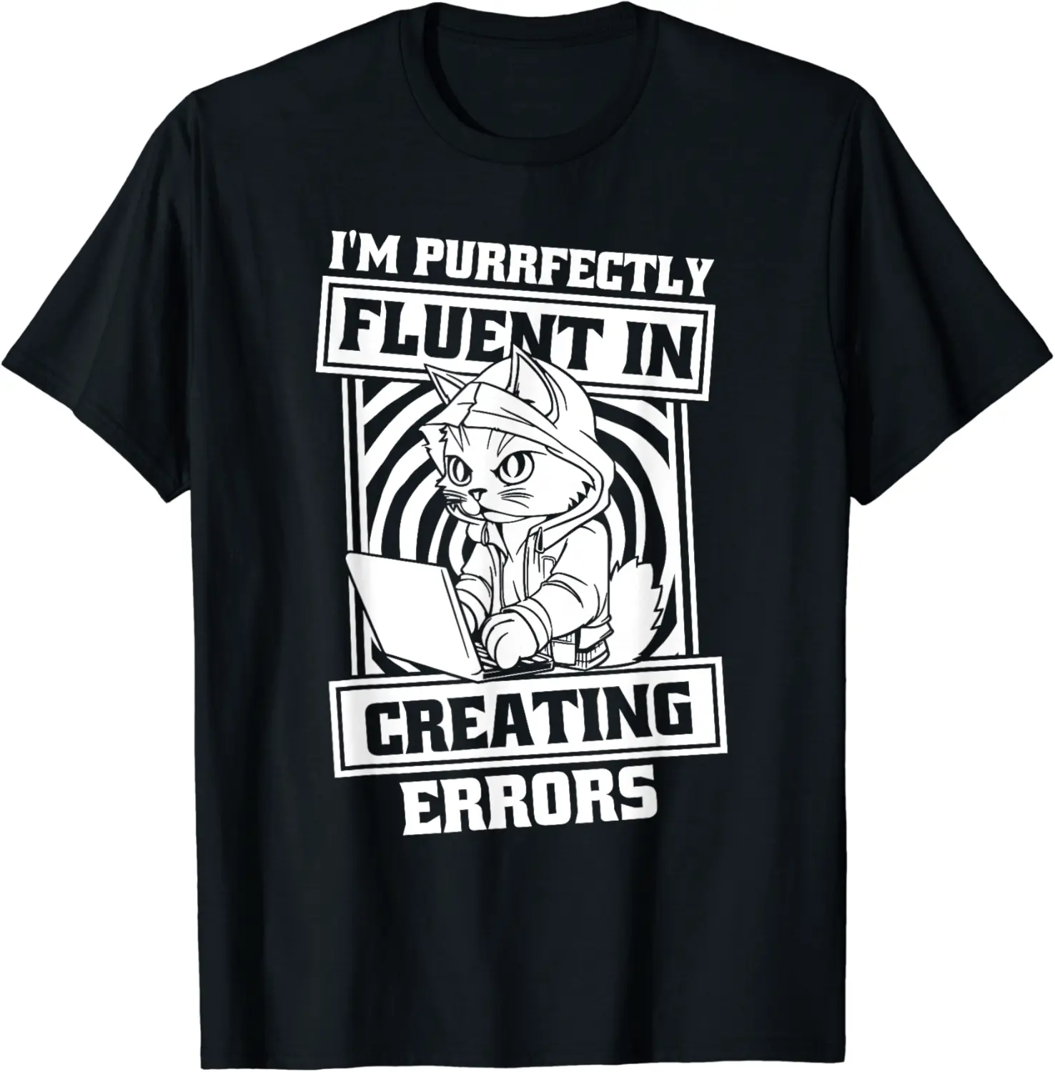 Coder Software Engineer - Developer Programmer Coding Cat T-Shirt - Andrewzhang Shop 93B0CN5X6W7T
