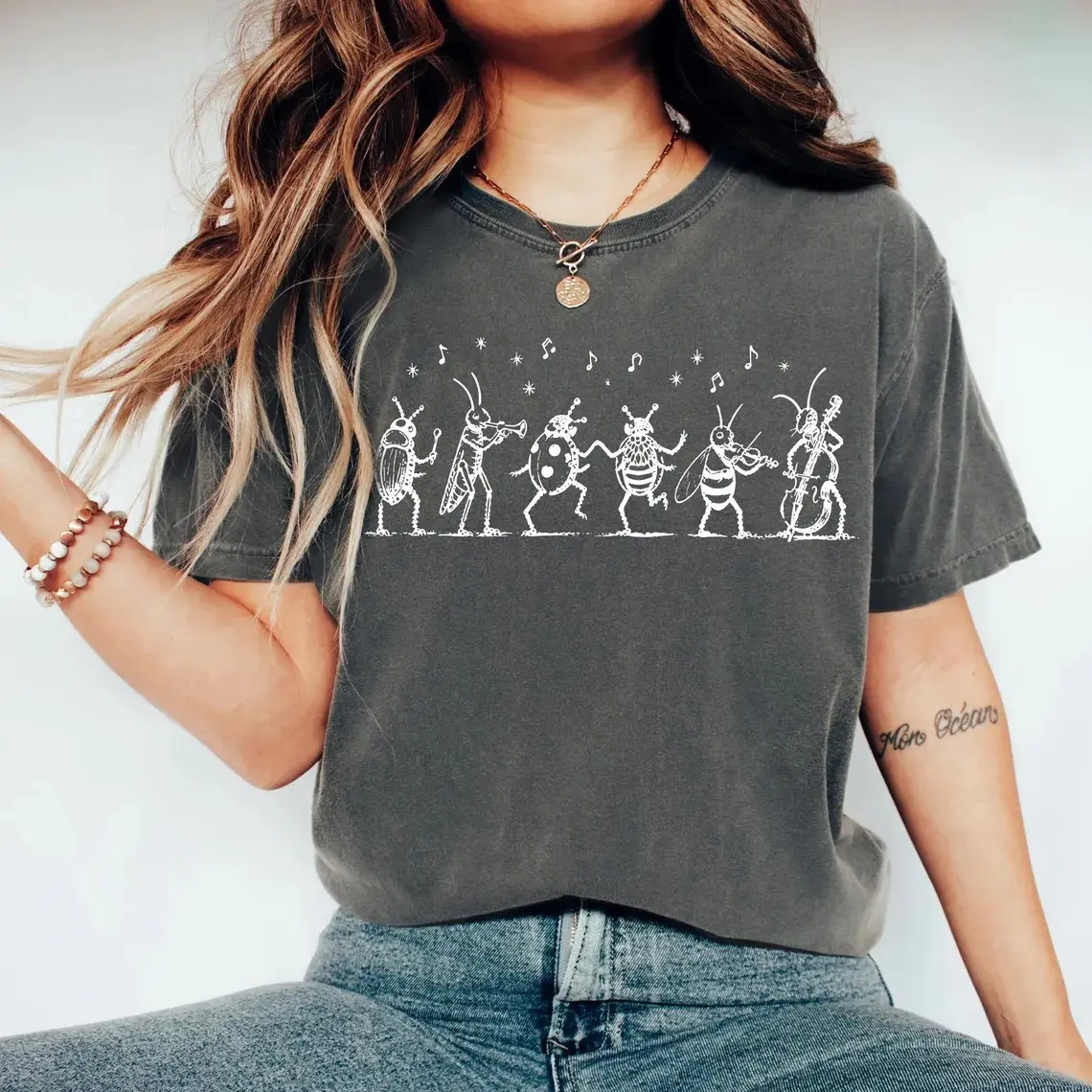 NK Divide Indie Folk Shirt, The Last Of The Bugs Tee, Vintage Insect Music Graphic Tee