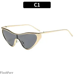 Women's Trendy Sporty Polycarbonate Sunglasses - Oversized-Frame, Large-Shape Lens Sun Protection Eyewear for Daily, Travel Outdoor Use, Trendy Sporty Sunglasses