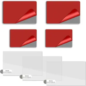 PAPAGO  Windshield Double-Sided Sticker Customizable Adhesive Pads and  Windshield Electrostatic Film for Mounting  Cam