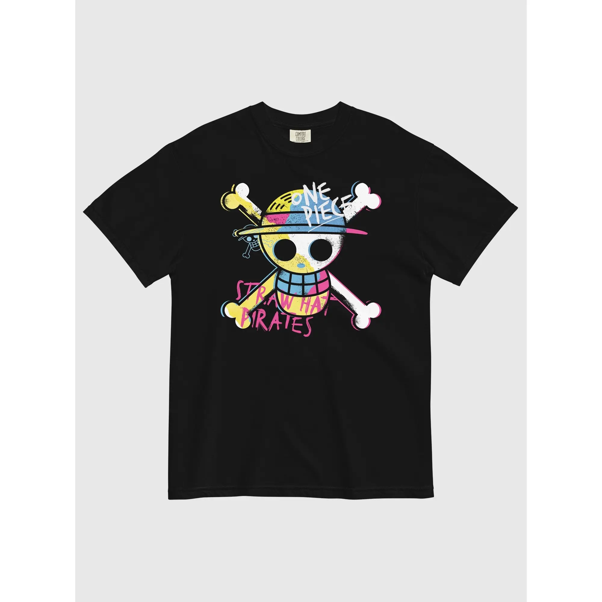 Netflix One Piece Straw Hat Pirates T-Shirt – Comfort Colors Vintage Graphic Tee Netflix One Piece Straw Hat Pirates T-Shirt – Comfort Colors Vintage Graphic Tee