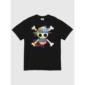 Netflix One Piece Straw Hat Pirates T-Shirt – Comfort Colors Vintage Anime Graphic Tee