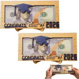 Funny Graduation 2026 Money Holder - Unique Cash Gift Box for The Class of 2026, Graduation Money Holder, Card Ideas for Grad, Keepsake Gift Box, Unique Funny Grad Cash Gift(2pcs)