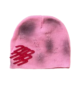 PINK VEIL BEANIE
