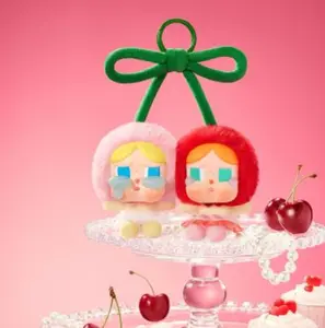 (joyce0026)CRYBABY Crying For Love Series-Vinyl Plush Hanging Card (Love You Cherry Much)