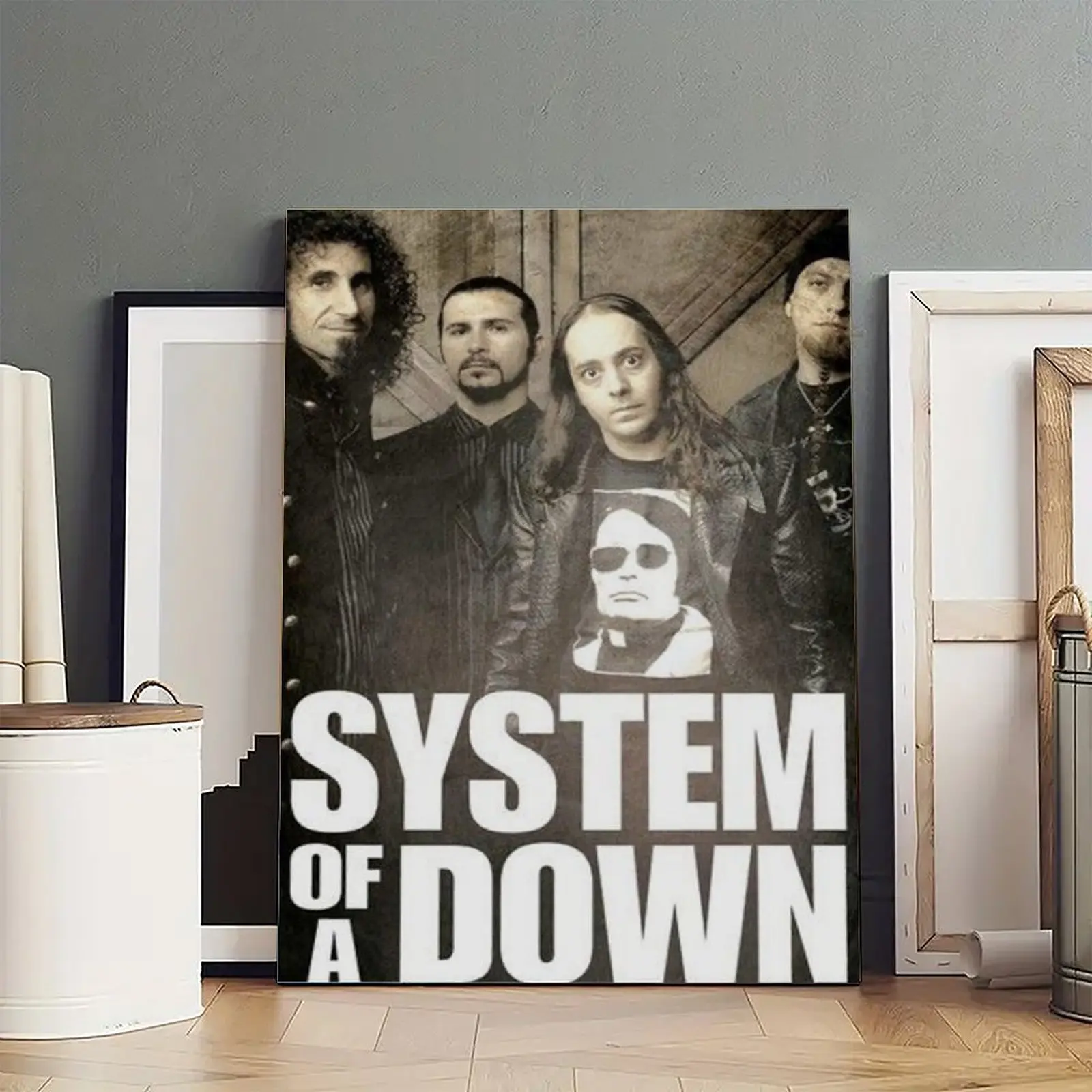 System of A DownPoster Photo Canvas Frameless Cover Poster Artwork Canvas Wall Art Room Decoration Hanging Chart Printing Canvas Printing Room Aesthetics