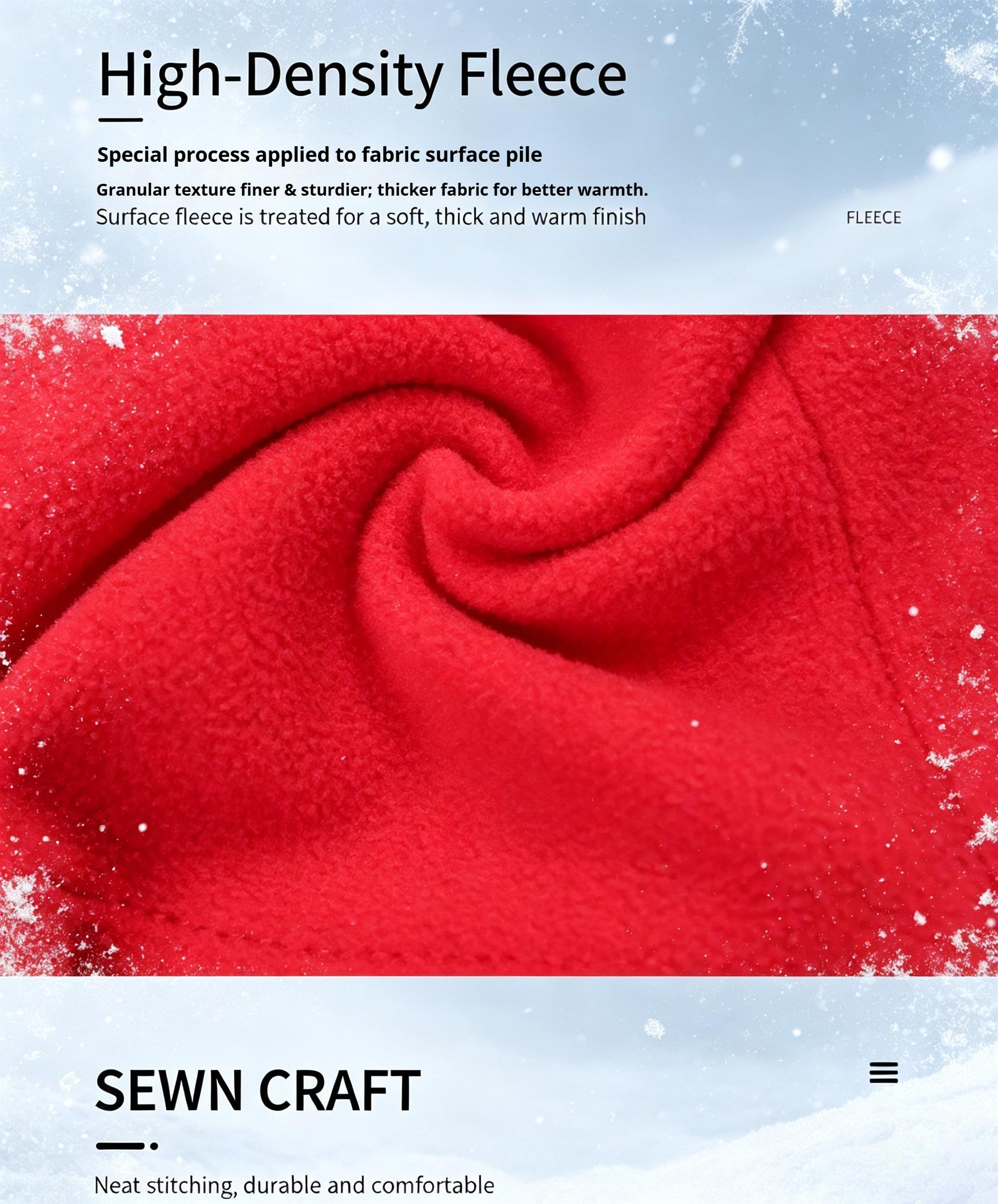 Adjustable winter cycling face mask/headgear, dustproof and warm design, suitable for skiing and outdoor sports, made with windproof fleece and thickened warm fleece face and neck warmer.