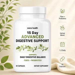Spark Nutrition 15 Day Digestive Support Capsules for Women & Men | Gut Health & Digestive Comfort Supplement with Psyllium Husk, Flaxseed, Aloe Vera & Senna Leaf | Supports Regularity & Daily Wellness