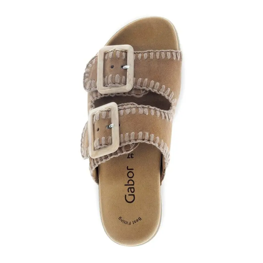 Stitch Sandal by Gabor - Camel