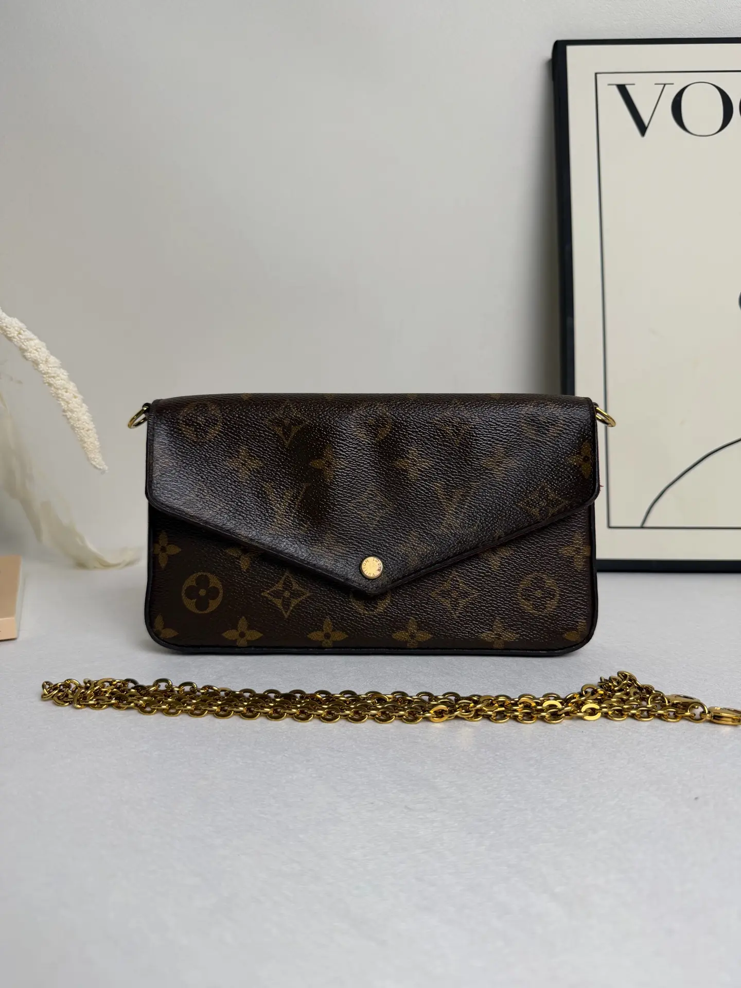 Pre-owned Louis Vuitton Monogram Multi Pochette CC0075