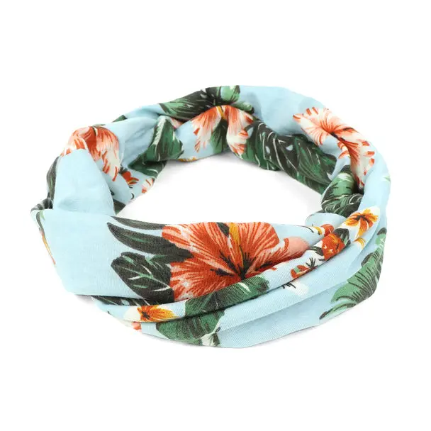 Women's Boho Stretchy Headbands, Wide Bandana Print Criss-Cross No Slip Hair Accessories for Yoga and Fashion, No Slip Headbands, Different Hair Styles, Braids Hairstyles, Bandana Style, Curly Hair Headband