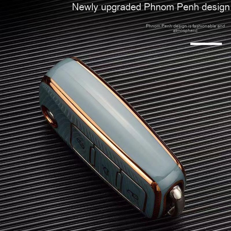 Fashion Car Key Case, Anti-theft Universal Protective Car Key Case Cover for Volkswagen, Toyota, Golf 4 3 5 6, MK6, Passat B5 B6 B8 B7, Touran, Bora, Tiguan, Jetta, Car Key Protector