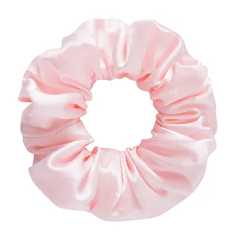ITODAY Women's 100% Mulberry Silk Elastic Band Scrunchie - Silky Satin Hairbands & Scrunchies, Gentle No-Damage Ponytail Hair Ties, 1-Pack Hair Accessories with Free Gifts for Parties
