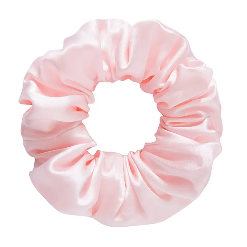 ITODAY Women's 100% Mulberry Silk Elastic Band Scrunchie - Silky Satin Hairbands & Scrunchies, Gentle No-Damage Ponytail Hair Ties, 1-Pack Hair Accessories with Free Gifts for Parties
