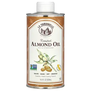 La Tourangelle Roasted Almond Oil, 16.9 fl oz (500 ml)