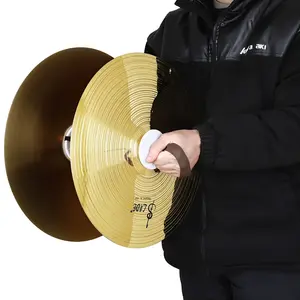 Slade Alloy Military Drum Cymbal, High-Quality Percussion Instrument Accessory, Perfect for Band Performances