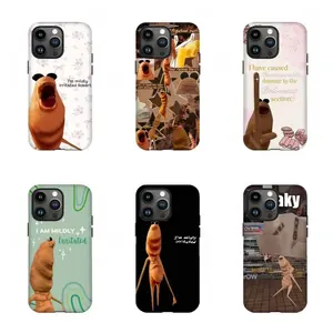 Funny Worm Meme Phone Case | Viral Humor Protective Cover,for iPhone 17/16/15/14/13/12/11 ProMax Plus for Samsung phones,an excellent gift for friend or fans.