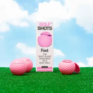 Pink Golf Shots® - The Original Golf Ball Shaped Shot Glass