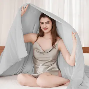 【VALUXE】 Cooling Blanket for Hot Sleepers - Thin Lightweight Breathable Soft Double Side Blanket for Bed Couch Sofa