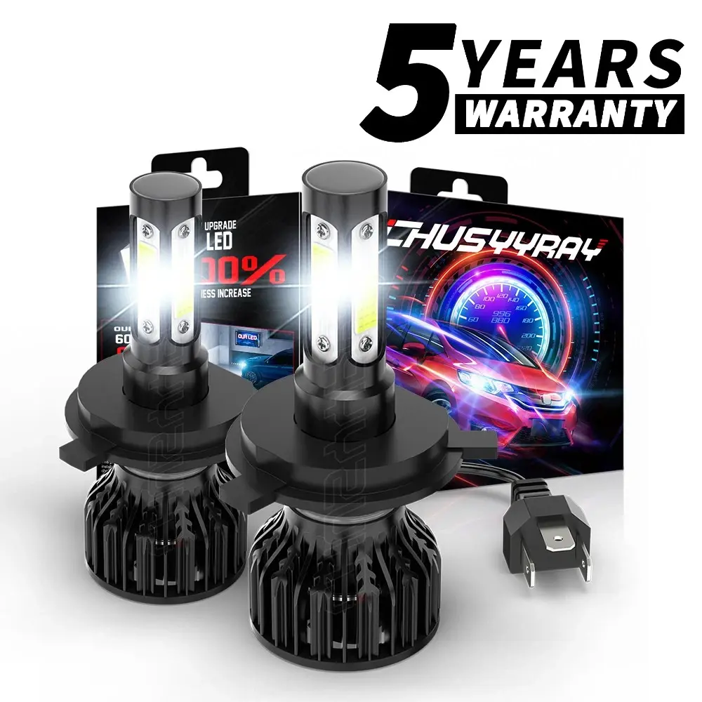 2x 9003 H4 LED Headlights Bulbs High Low Beam For Toyota Tacoma 1997 1998 1999 2000 2001 2002 2003 2004 2005-2015