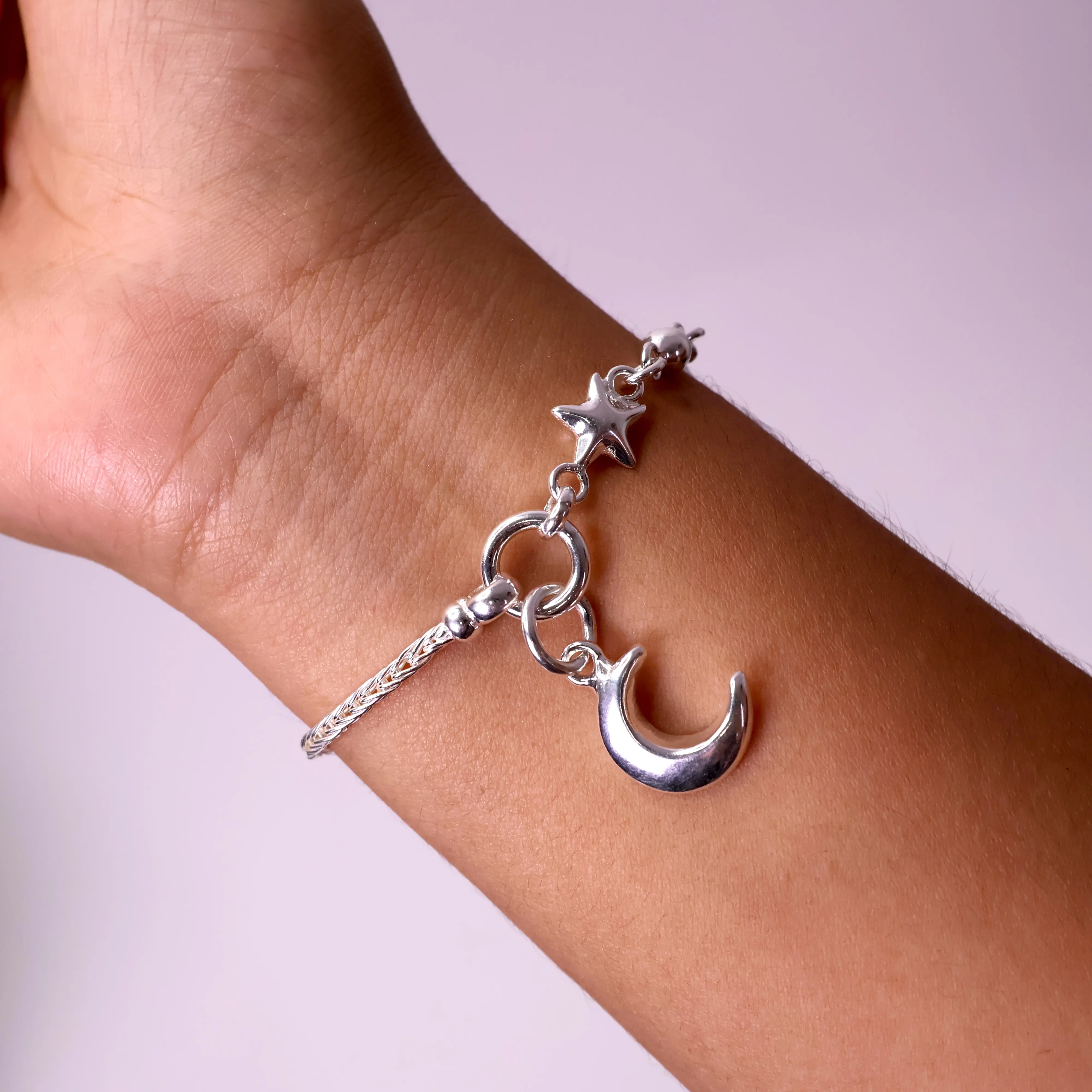 PLATA 950 Pulseras para Mujer - Tallas regulables